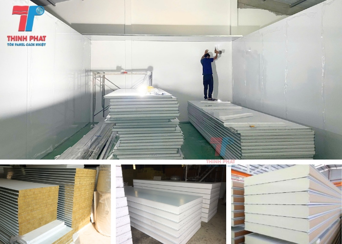 tấm cách nhiệt panel rockwool, eps, pu
