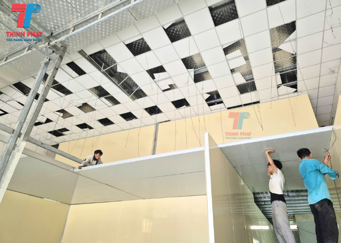 tấm panel EPS làm trần 4