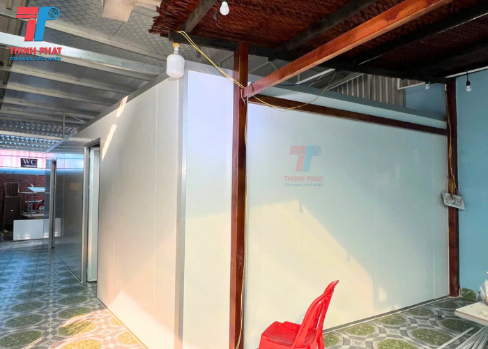 tấm panel làm vách ngăn 6