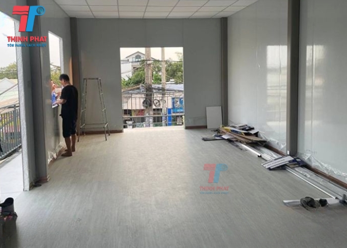 thi công nhà ở bằng tấm cách nhiệt panel
