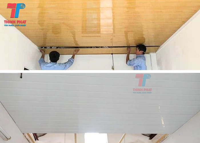 trần mát la phông PU 3