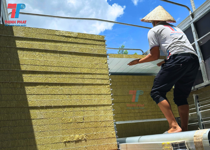 trần panel Rockwool 5