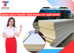 kích thước tấm panel PU