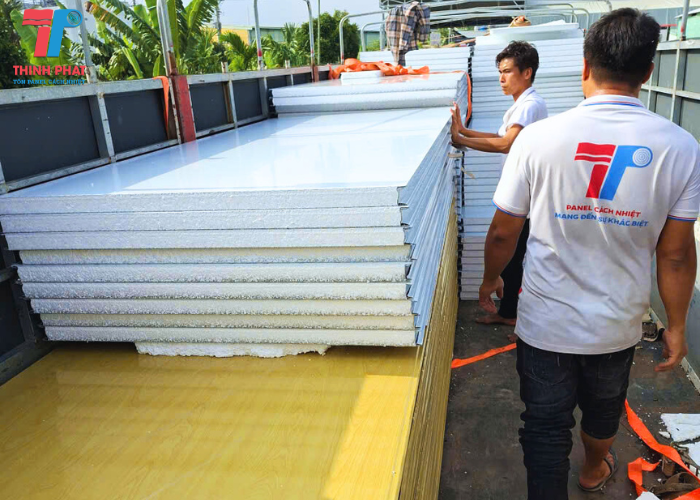 mẫu nhà panel gác lửng 5