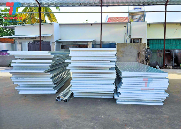 mẫu nhà panel gác lửng 6