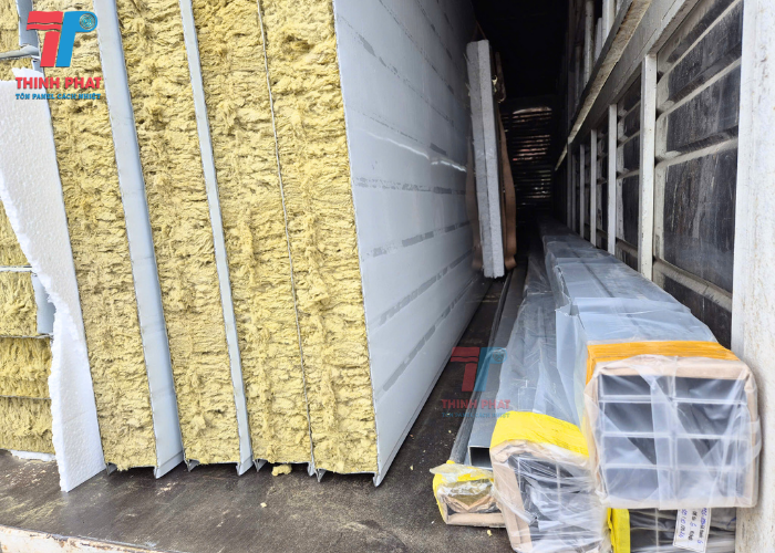 panel Rockwool bông khoáng 2