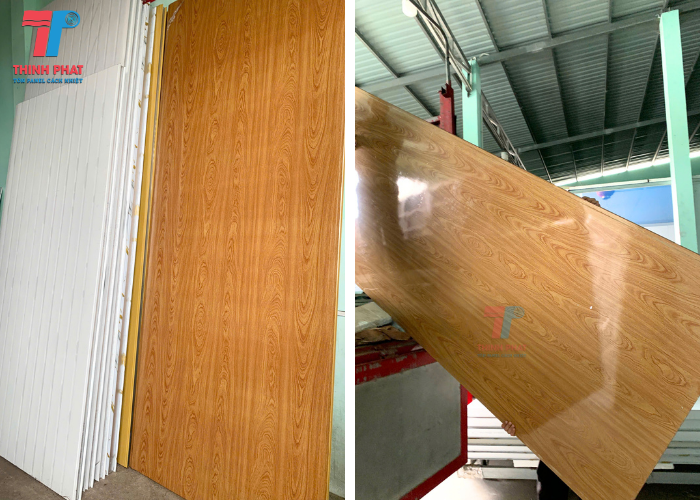 tấm panel màu vân gỗ 3