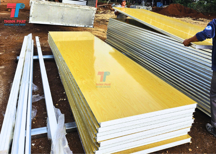 tấm panel màu vân gỗ 6