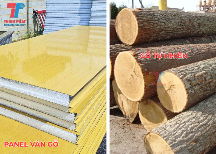 tấm panel màu vân gỗ 8