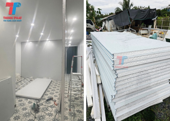 panel sandwich eps dựng nhà ở