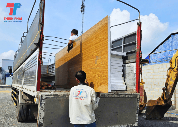 Panel vân gỗ EPS 3