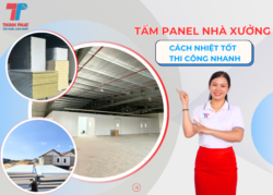 tấm panel nhà xưởng