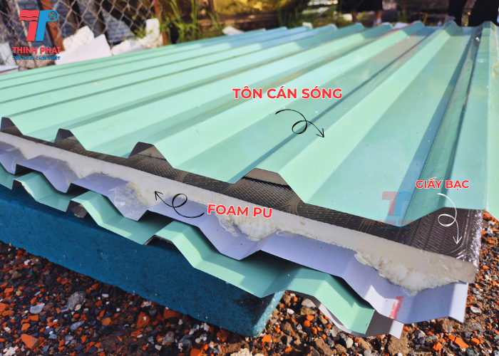 tôn chống nóng nhà xưởng 2