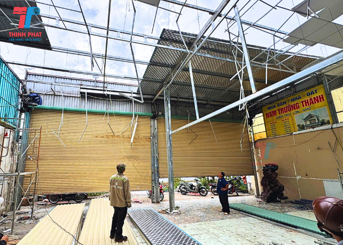 tôn chống nóng nhà xưởng 4tôn chống nóng nhà xưởng 4