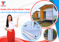 giới thiệu tấm panel eps vách ngoài 75mm