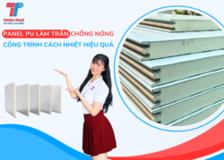 panel PU làm trần chống nóng
