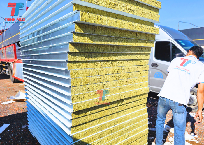 panel sandwich Rockwool