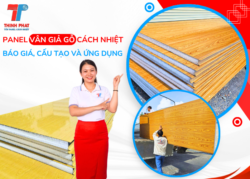 tấm panel cách nhiệt eps màu vân gỗ