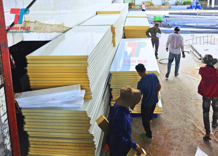 quy cách tấm panel PU