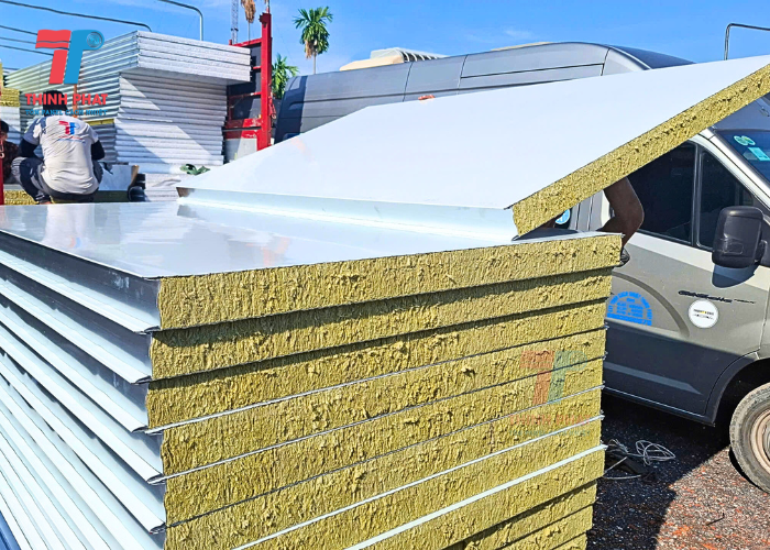 quy cách tấm panel Rockwool