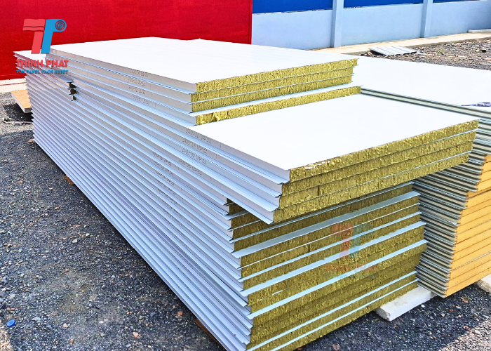 quy cách tấm panel Rockwool