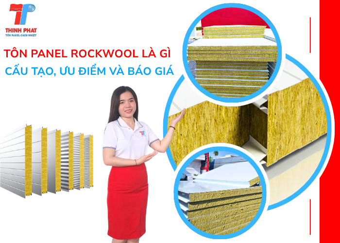 tôn panel Rockwool