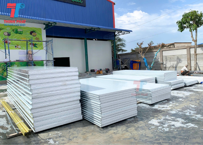 đơn hàng tấm panel cách nhiệt eps mua tại xưởng panel miền Tây