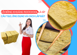 các loại lõi bông khoáng Rockwool