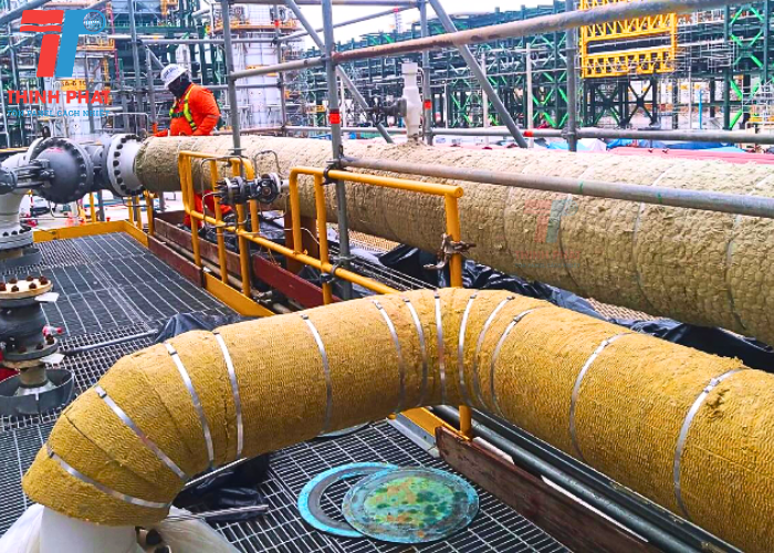 ứng dụng lõi bông khoáng Rockwool