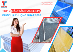 bảng màu sắc tấm panel eps hot nhất