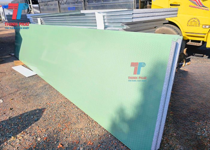 tấm panel eps màu xanh ngọc