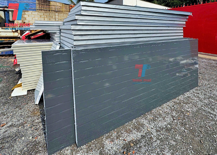 tấm panel eps màu xám đậm