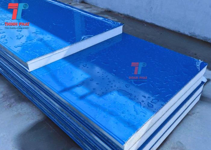 tấm panel eps màu xanh dương