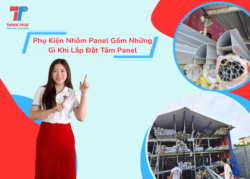 các loại phụ kiện nhôm panel thi công