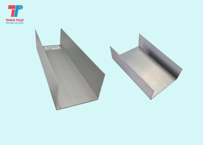 phụ kiện nhôm panel thanh u dẫn hướng
