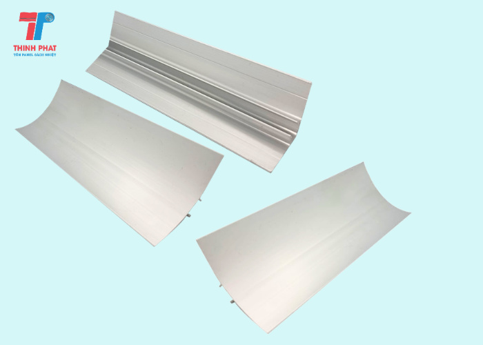 phụ kiện nhôm panel thanh bo mặt trăng