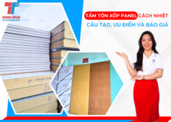 các loại tấm tôn xốp panel giá rẻ chất lượng