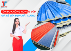 tôn pu chống nóng cách nhiệt cho công trình