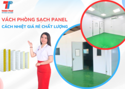 các loại vách phòng sạch panel cách nhiệt phổ biến nhất