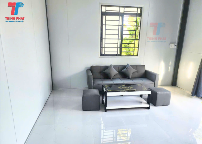 tổng quan công trình nhà lắp ghép panel Hậu Giang