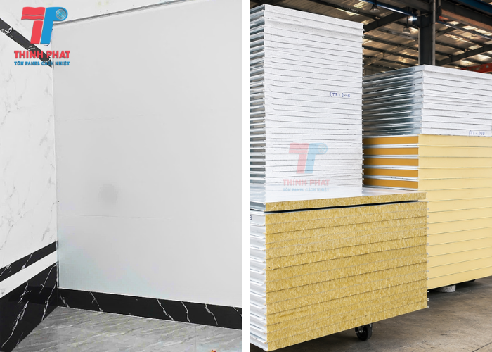 Thịnh Phát cung cấp tấm panel làm nhà lắp ghép giá rẻ