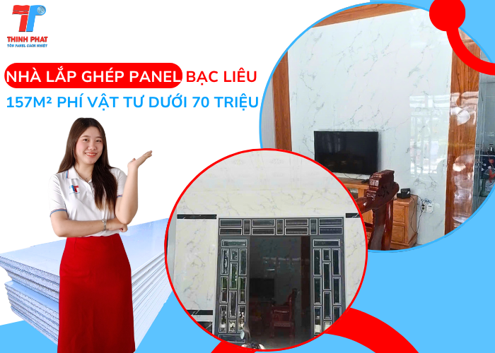 tham quan công trình nhà lắp ghép panel Bạc Liêu