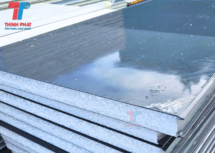 panel cách nhiệt màu xám độ dày 50mm