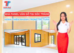 tham quan nhà panel vân gỗ tại Sóc Trăng