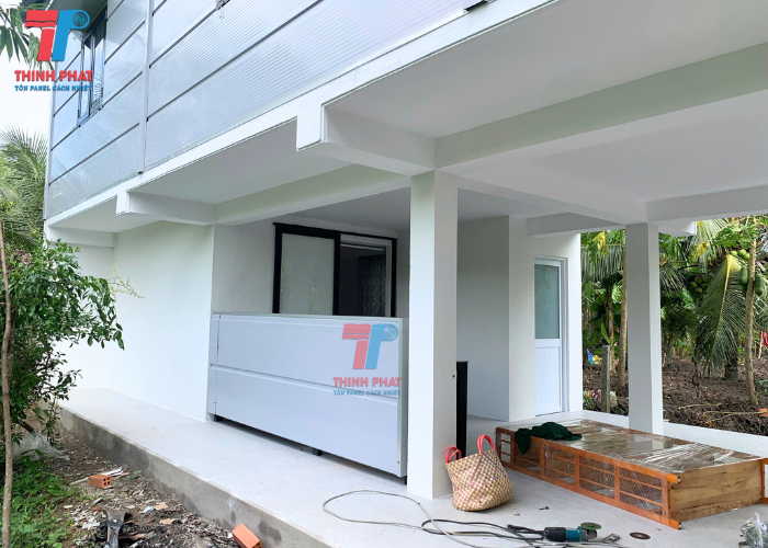 nhà sàn lắp ghép panel 15x5 giá rẻ lắp đặt nhanh