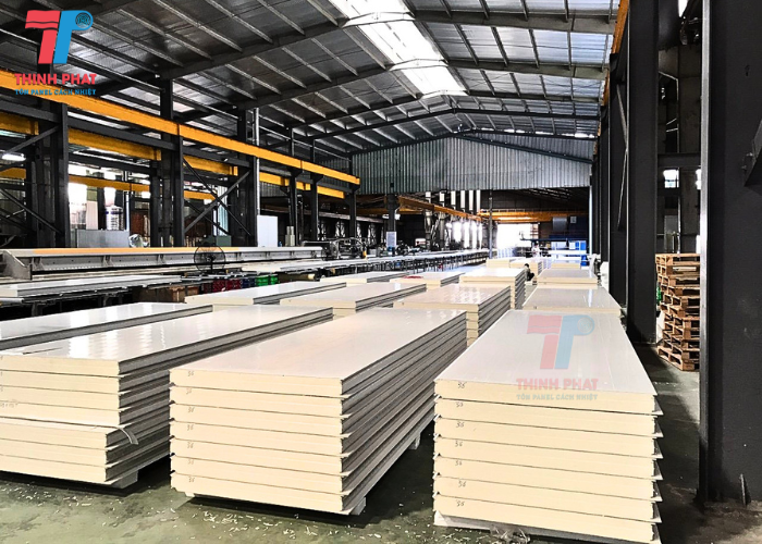 tấm ốp tường panel pu cách nhiệt cao cấp