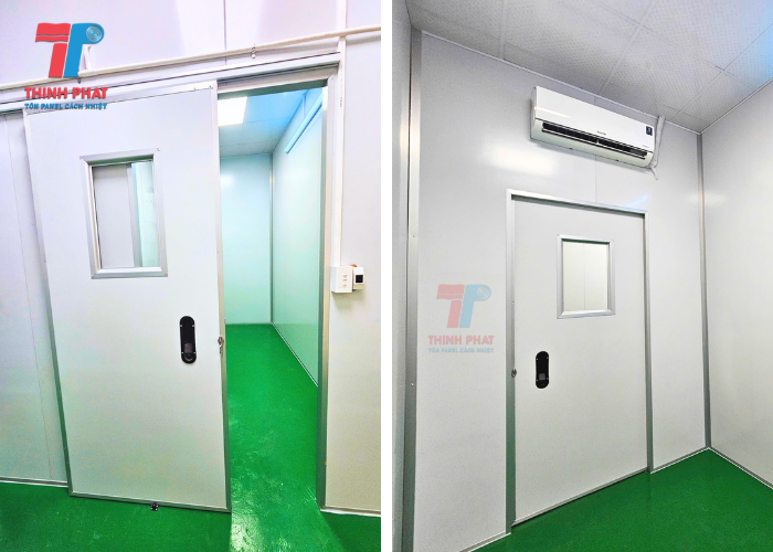 cửa cách âm dạng trượt