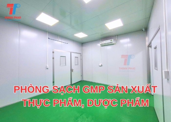 Hình ảnh thi công thực tế phòng sạch GMP