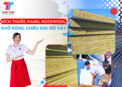 tìm hiểu chi tiết kích thước panel rockwool gồm các thông số nào
