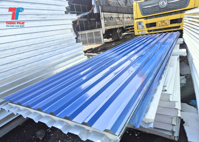 kích thước tôn pu giấy bạc 3 lớp